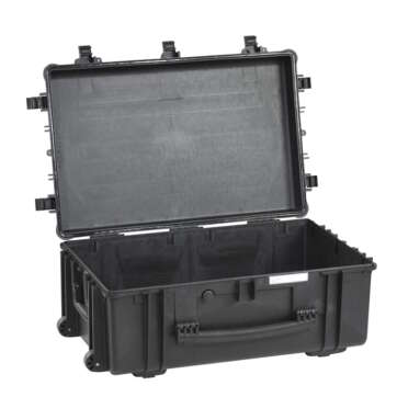 explorer 7630 wheeled empty case featuring a sturdy handle for convenient carrying and secure storage of gear